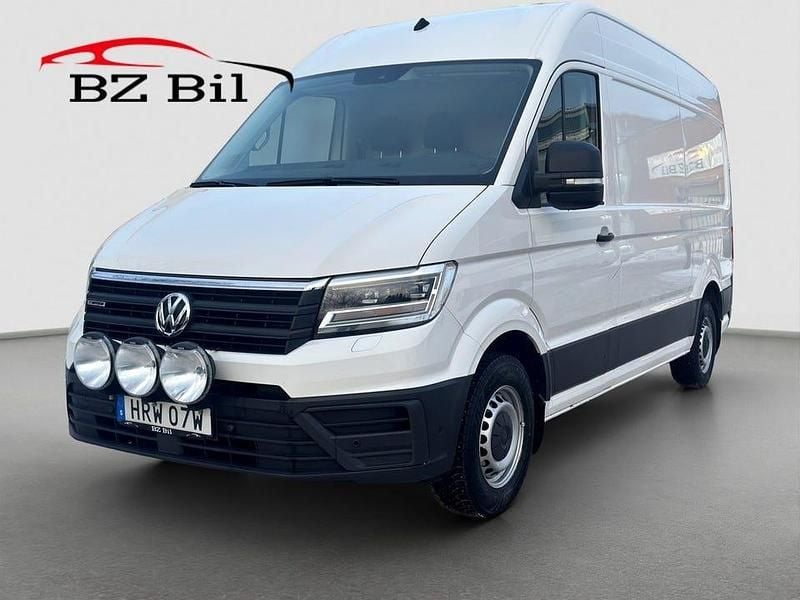 Vit Begagnad 2021 VW Crafter Van | 359 900 kr (Superpris) - Bild 1/4