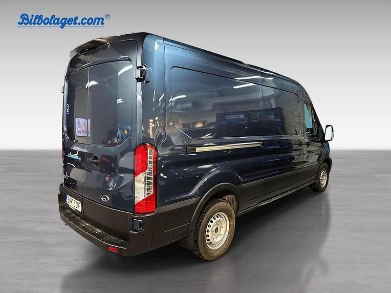 Begagnad Ford E-Transit Trend 197 kW (269 HK) 2023 Blå Van