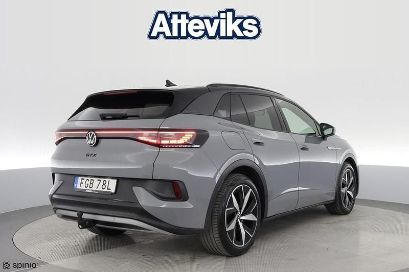 Begagnad VW ID.4 GTX 250 kW (340 HK) 2022 Grå SUV