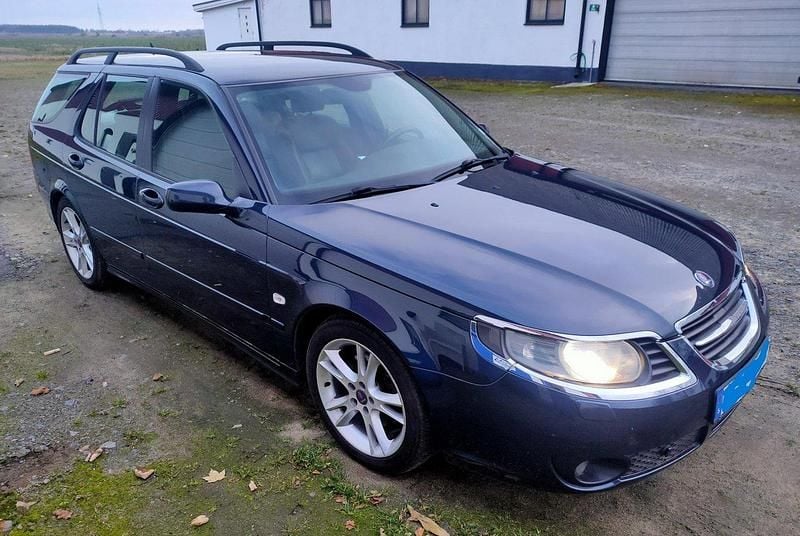 Blå Begagnad 2007 Saab 9-5 Aero Kombi | 119 900 kr - Bild 1/3