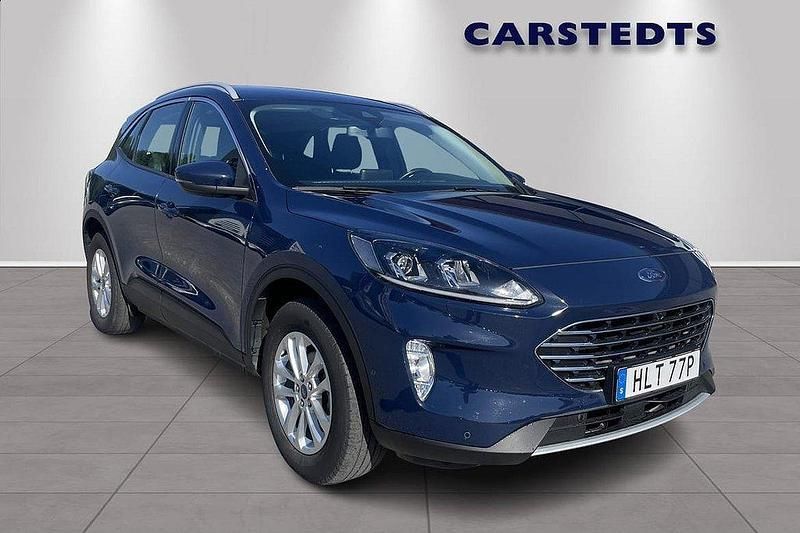 Blå Begagnad 2022 Ford Kuga Business Edition SUV | 299 600 kr (Lite dyr) - Bild 1/4