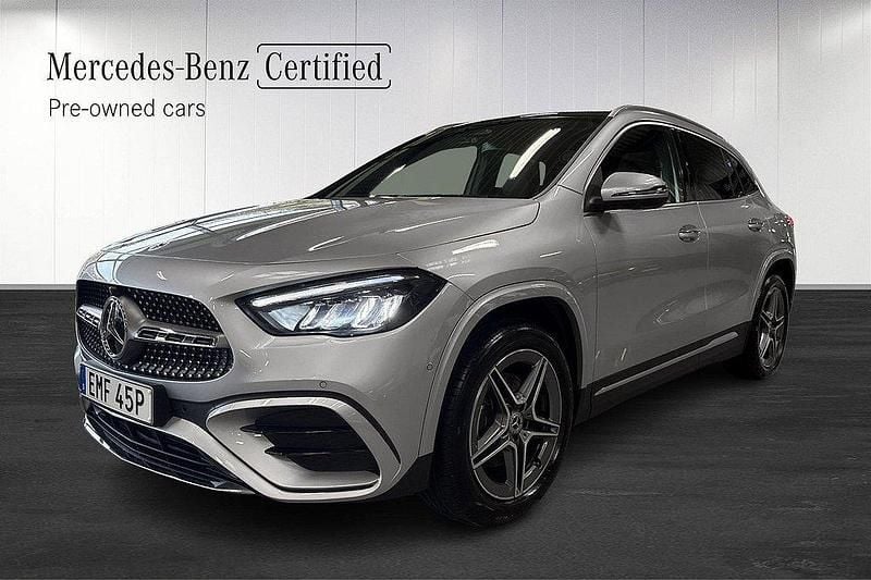 Silver Begagnad 2024 Mercedes GLA250 AMG SUV | 489 000 kr (Superpris) - Bild 1/4