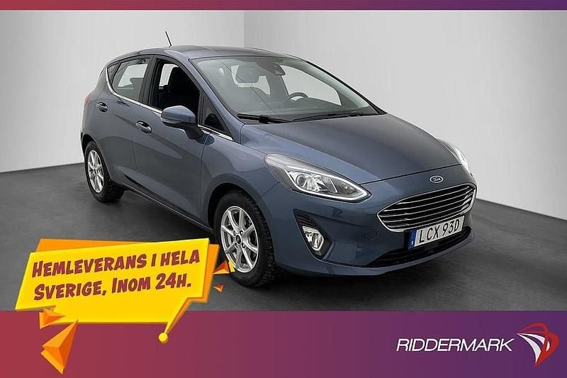 Blå Begagnad 2022 Ford Fiesta | 179 800 kr (Marknadspris) - Bild 1/3