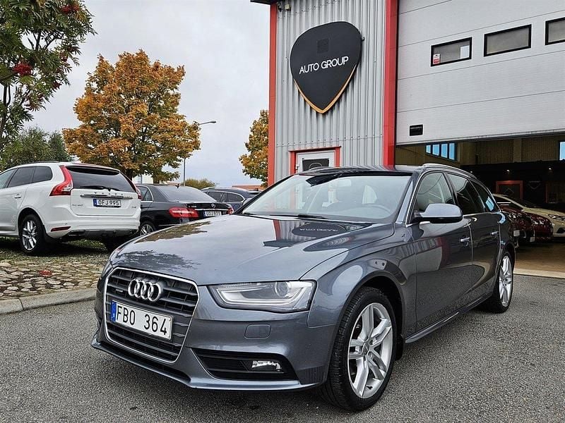 Grå Begagnad 2012 Audi A4 Kombi | 109 900 kr (Lite dyr) - Bild 1/4