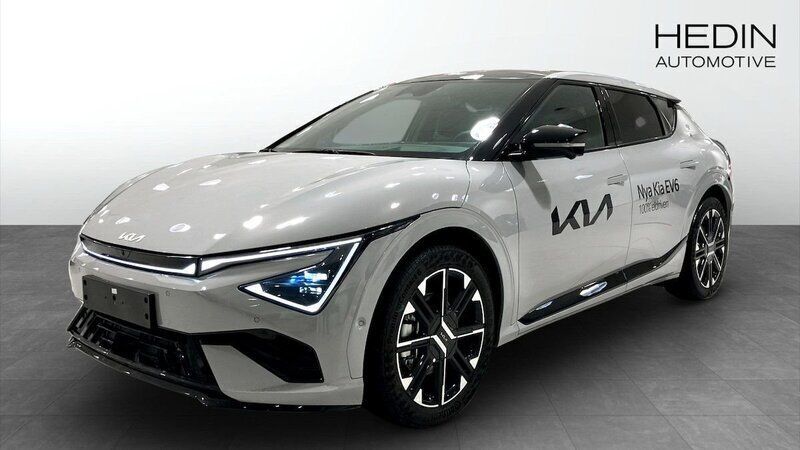 Grå Ny 2025 Kia EV6 GT-Line SUV | 676 385 kr (Marknadspris) - Bild 1/4