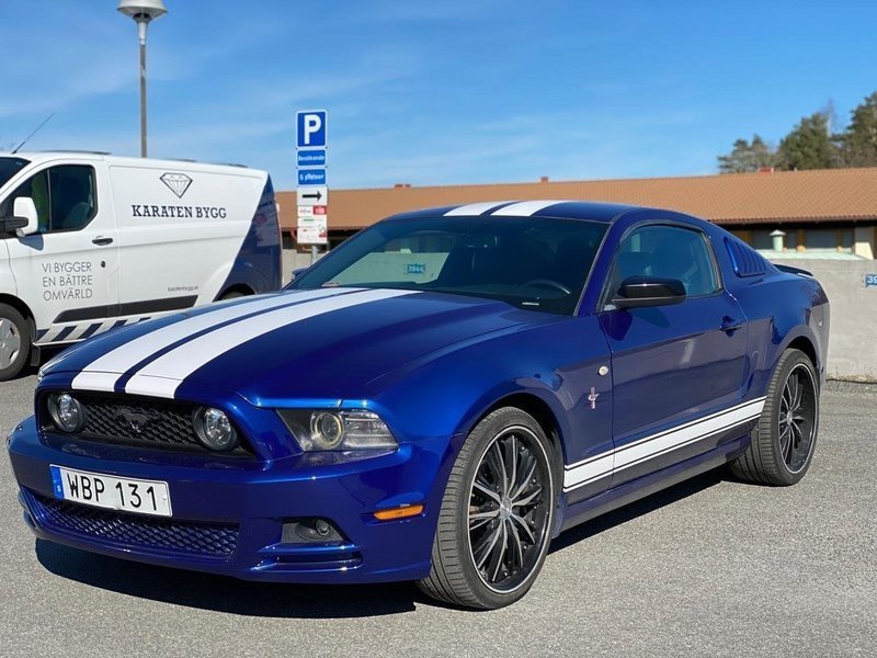 Såld Ford Mustang V6 3,7, begagnad 2014, 7 000 mil i Partille