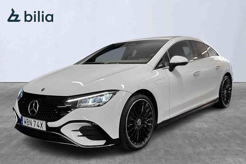 Vit Begagnad 2025 Mercedes EQE350 Sedan | 635 900 kr - Bild 1/1