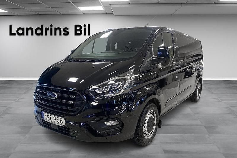 Svart Begagnad 2021 Ford Transit Custom Van | 299 000 kr (Dyr) - Bild 1/4