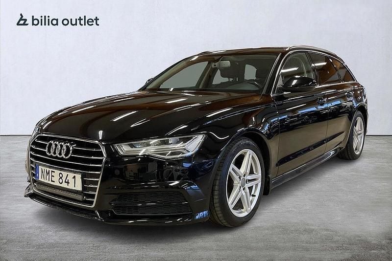 Svart Begagnad 2018 Audi A6 Kombi | 194 900 kr (Bra pris) - Bild 1/4