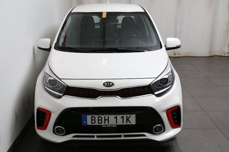Begagnad Kia Picanto GT-Line 101 HK (74 kW) 2019 Vit Halvkombi