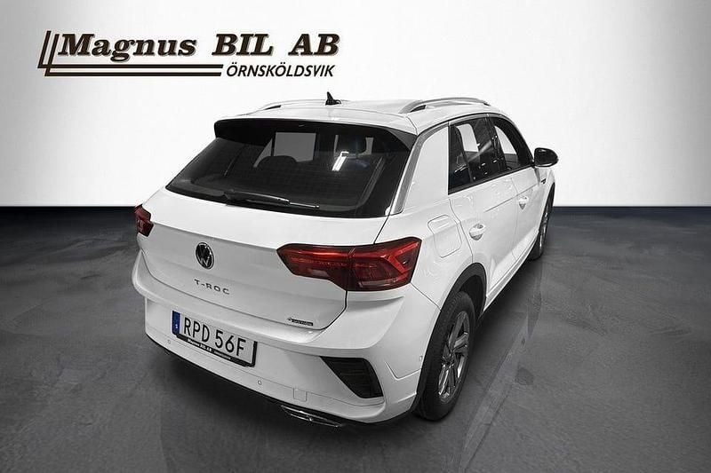 Begagnad VW T-Roc R-line 150 HK (110 kW) 2022 Vit SUV