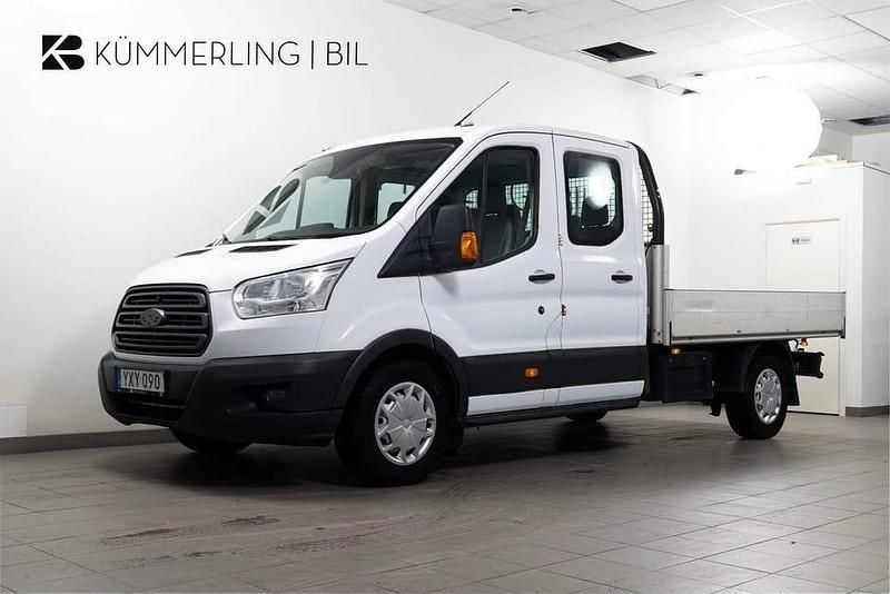 Vit Begagnad 2018 Ford Transit Van | 169 900 kr (Marknadspris) - Bild 1/4