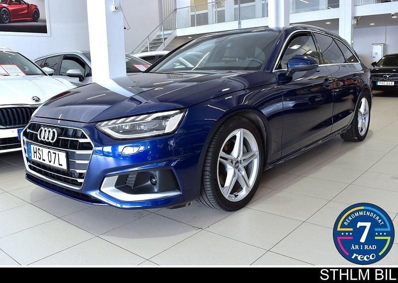 Blå Begagnad 2019 Audi A4 Proline Kombi | 299 000 kr (Marknadspris) - Bild 1/4