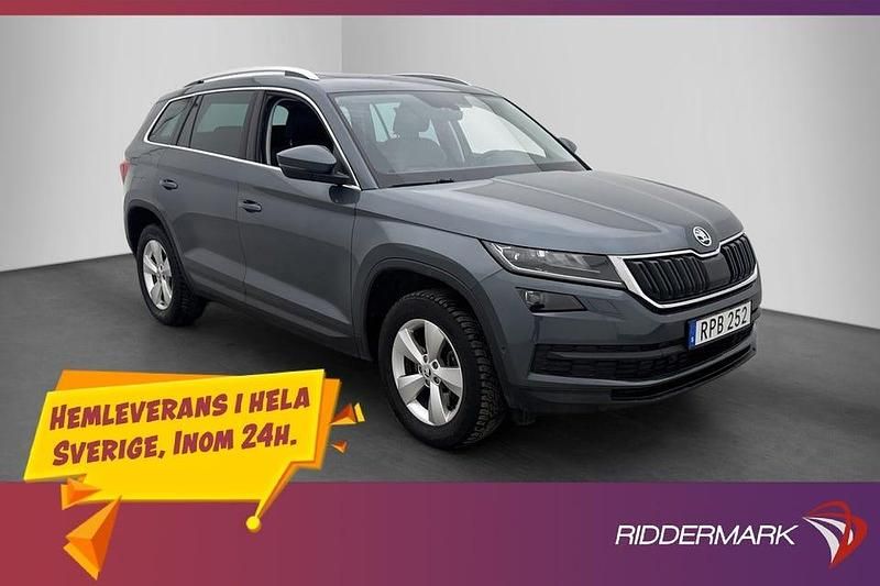 Grå Begagnad 2017 Skoda Kodiaq SUV | 278 900 kr (Marknadspris) - Bild 1/3