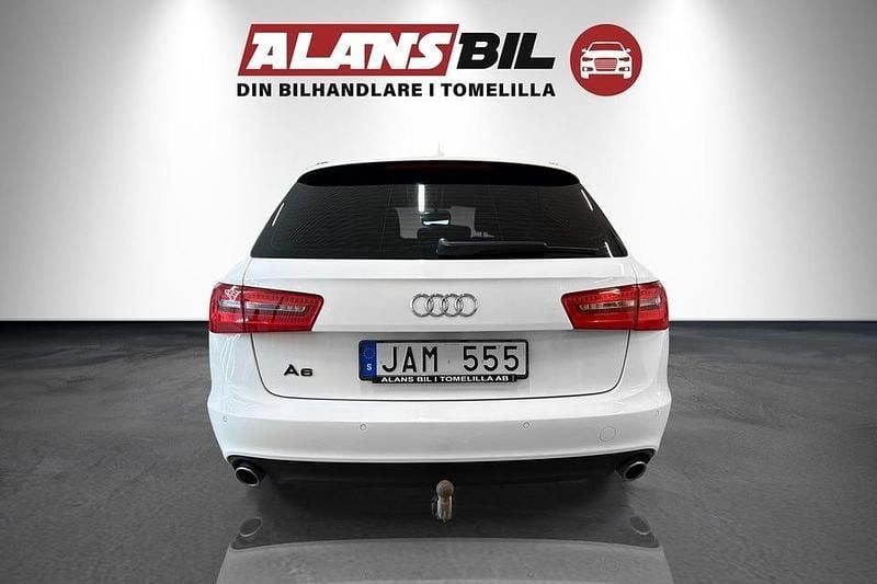 Begagnad Audi A6 Comfort 204 HK (150 kW) 2011 Vit Kombi