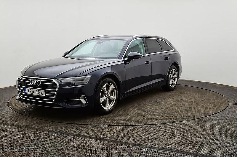 Blå Begagnad 2023 Audi A6 Sport Kombi | 359 900 kr (Superpris) - Bild 1/4