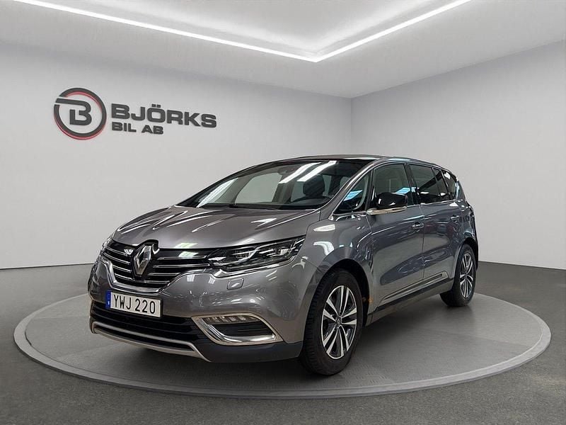 Grå Begagnad 2017 Renault Espace Minibuss | 208 500 kr (Marknadspris) - Bild 1/4