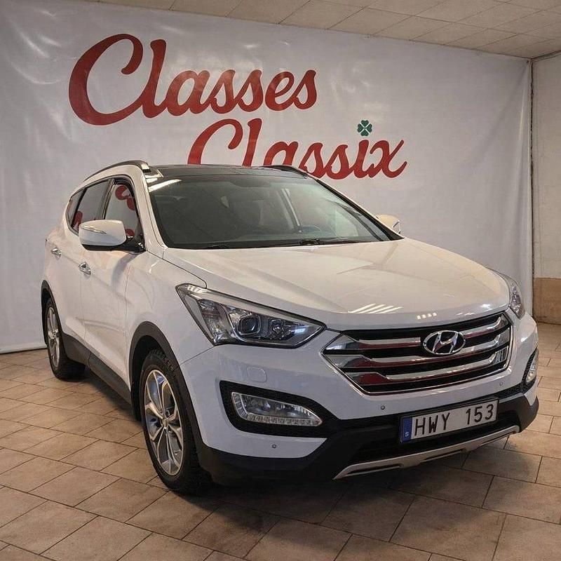 Begagnad Hyundai Santa Fe Premium 197 HK (144 kW) 2013 Vit SUV