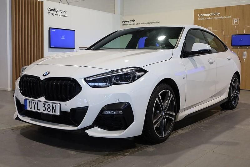 Begagnad BMW 218 M Sport 136 HK (100 kW) 2021 Vit (alpinwhite 3) Sportkupé