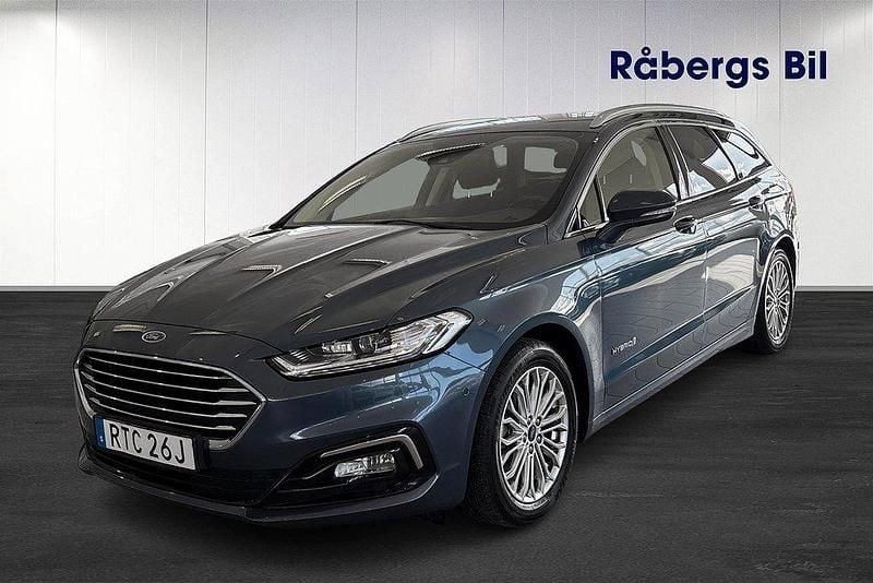 Blå Begagnad 2020 Ford Mondeo Titanium Kombi | 219 800 kr (Marknadspris) - Bild 1/4