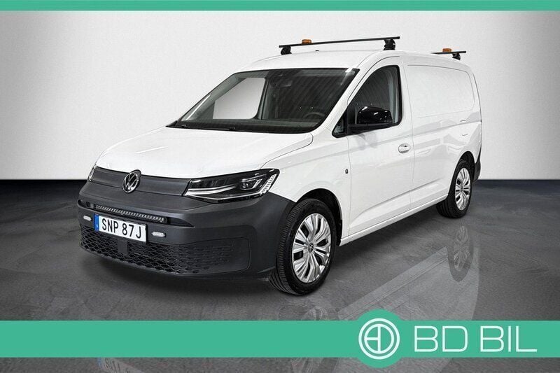 Vit Begagnad 2023 VW Caddy Maxi Minibuss | 389 900 kr (Dyr) - Bild 1/3