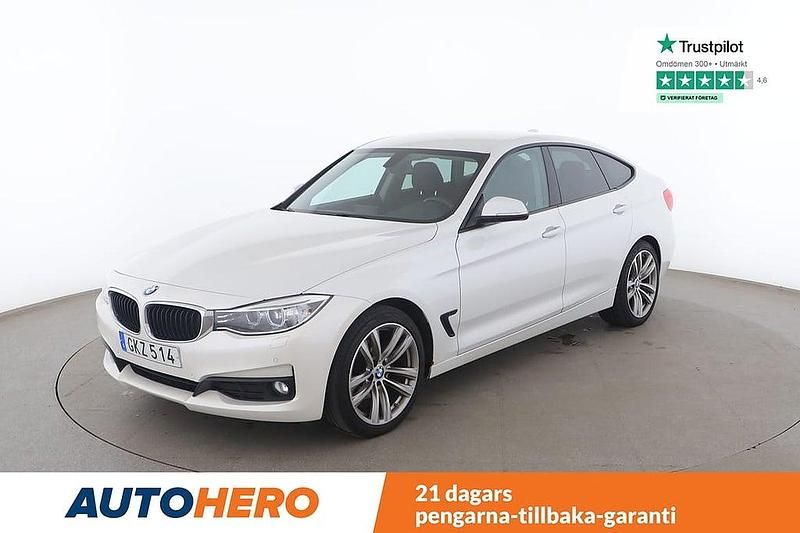 Vit Begagnad 2015 BMW 320 Gran Turismo Advantage Halvkombi | 143 000 kr (Marknadspris) - Bild 1/4
