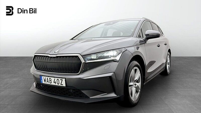 Grå Begagnad 2022 Skoda Enyaq iV SUV | 389 000 kr (Bra pris) - Bild 1/4