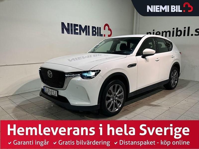 Vit Begagnad 2024 Mazda CX-60 SUV | 439 900 kr (Marknadspris) - Bild 1/3