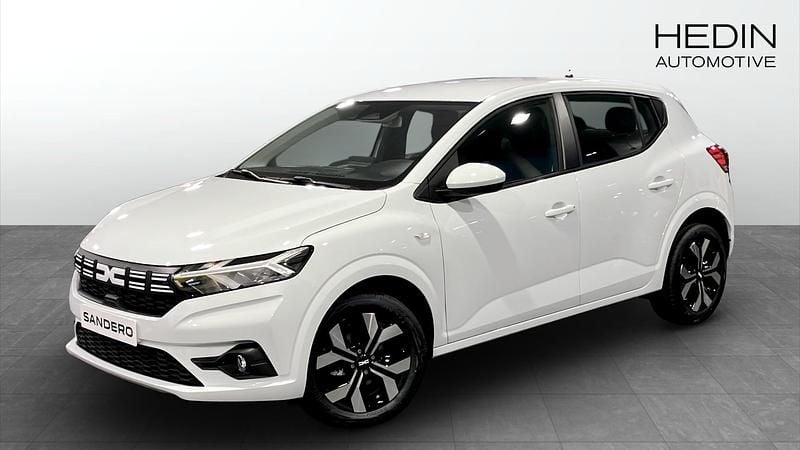 Snövit Ny 2025 Dacia Sandero Expression Halvkombi | 219 900 kr (Lite dyr) - Bild 1/4