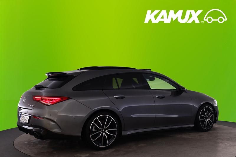 Begagnad Mercedes CLA35 AMG Shooting Brake AMG 2021 Grå Kombi