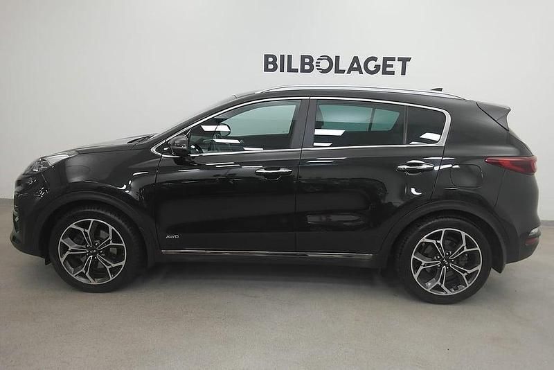 Begagnad Kia Sportage GT-Line 186 HK (136 kW) 2018 Svart SUV