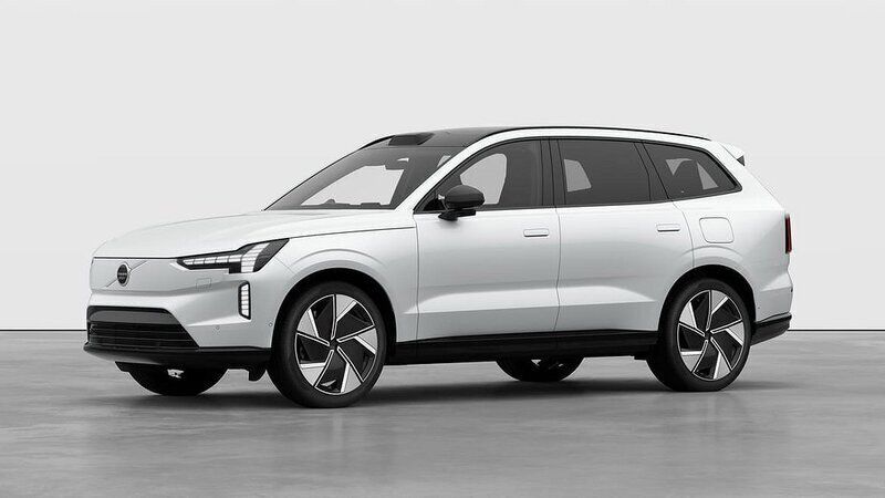 Vit Ny 2025 Volvo EX90 Ultra SUV | 1 109 900 kr (Marknadspris) - Bild 1/4
