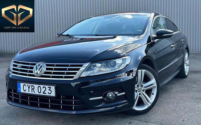 Svart Begagnad 2014 VW CC R-line Sedan | 129 900 kr (Marknadspris) - Bild 1/4