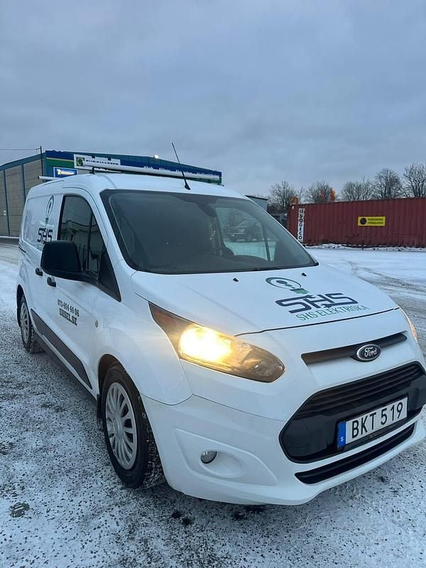 Vit Begagnad 2016 Ford Transit Connect Minibuss | 106 000 kr (Bra pris) - Bild 1/4
