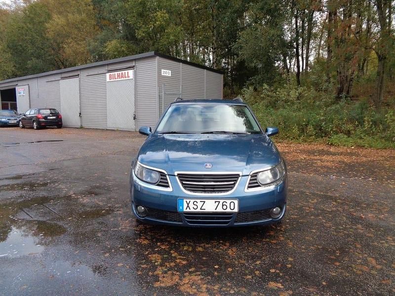 Blå Begagnad 2006 Saab 9-5 Vector Kombi | 52 900 kr (Dyr) - Bild 1/4
