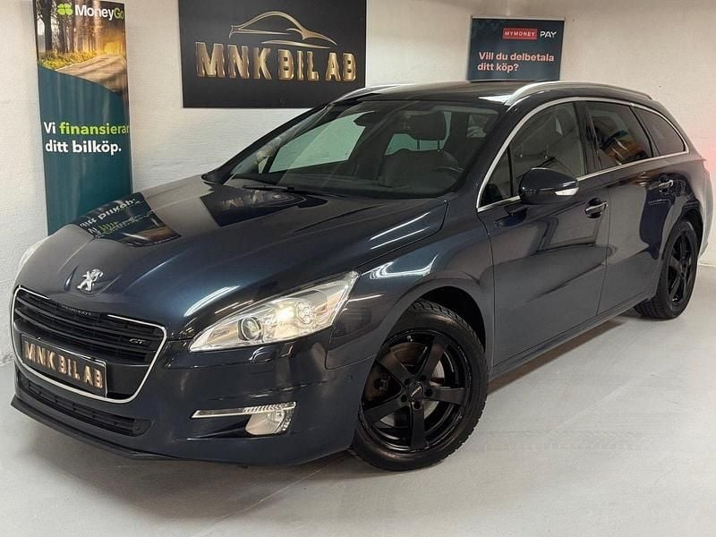 Blå Begagnad 2013 Peugeot 508 Kombi | 109 900 kr (Dyr) - Bild 1/4