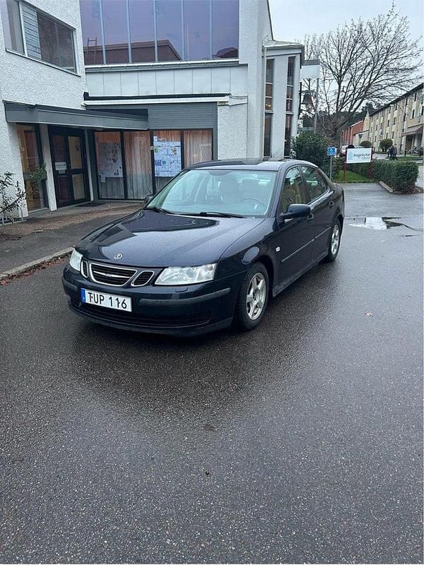 Blå Begagnad 2003 Saab 9-3 Sedan | 23 000 kr (Superpris) - Bild 1/4