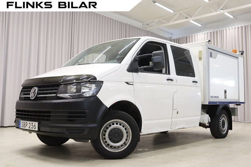 Vit Begagnad 2016 VW T6 Van | 129 900 kr (Superpris) - Bild 1/4