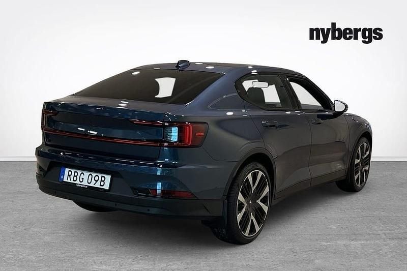 Begagnad Polestar 2 Performance 355 kW (483 HK) 2024 Blå Halvkombi