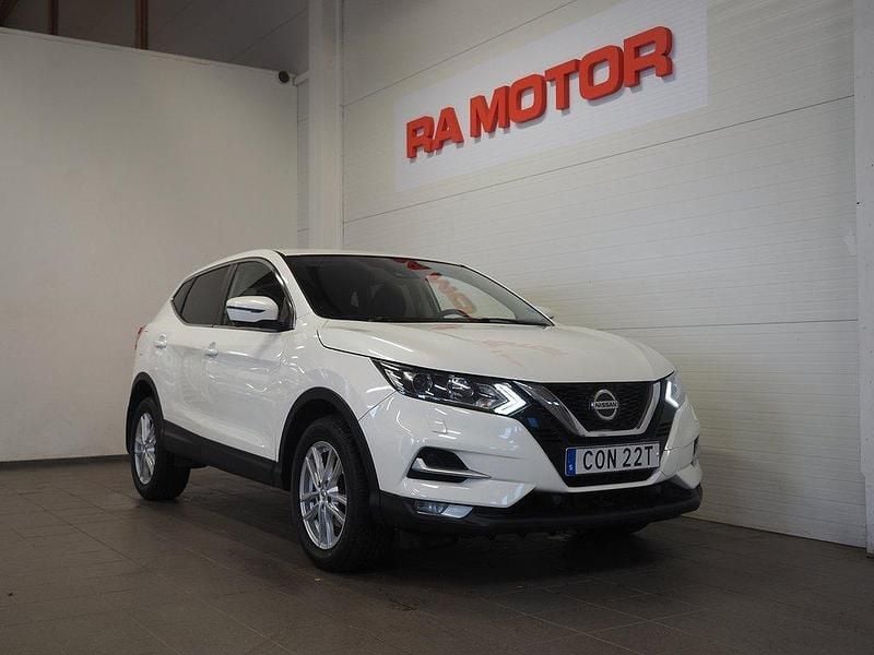 Vit Begagnad 2019 Nissan Qashqai 360º SUV | 164 900 kr (Marknadspris) - Bild 1/4