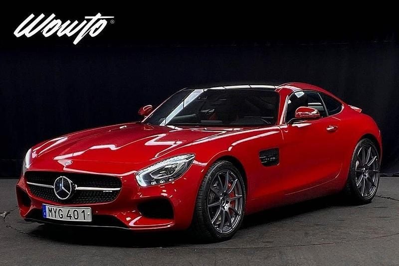 Begagnad Mercedes AMG GT S AMG 510 HK (375 kW) 2016 Röd (eldopalröd) Sportkupé