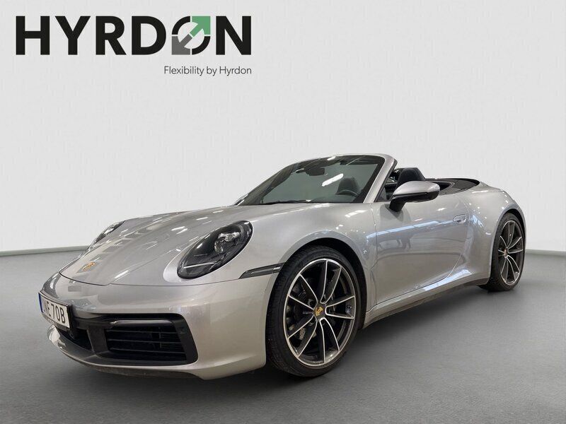 Silver Begagnad 2023 Porsche 911 Carrera Cabriolet Cab | 1 490 000 kr - Bild 1/4