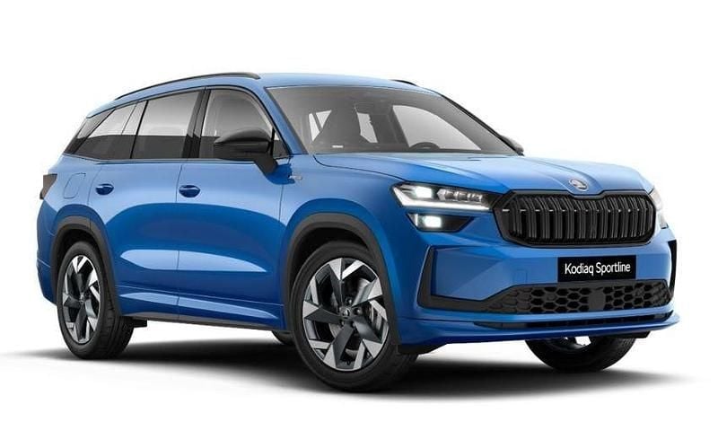 Ny Skoda Kodiaq SportLine 204 HK (150 kW) 2025 Svart SUV