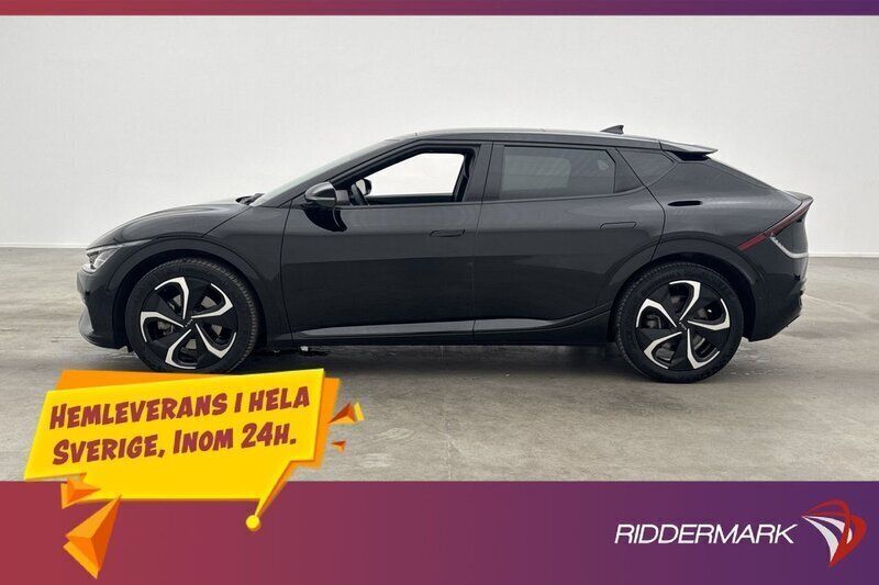 Svart Begagnad 2022 Kia EV6 3 SUV | 459 800 kr (Bra pris) - Bild 1/3