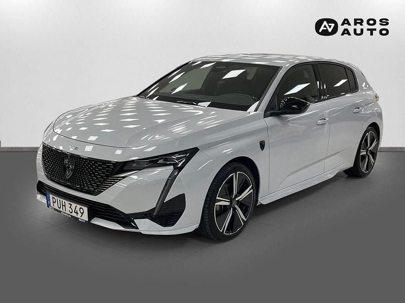 Vit Begagnad 2023 Peugeot 308 GTi Halvkombi | 244 500 kr (Bra pris) - Bild 1/4