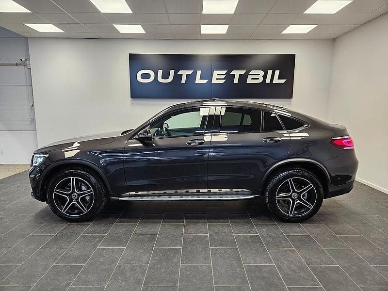 Begagnad Mercedes GLC300e 2021 Grå Sportkupé