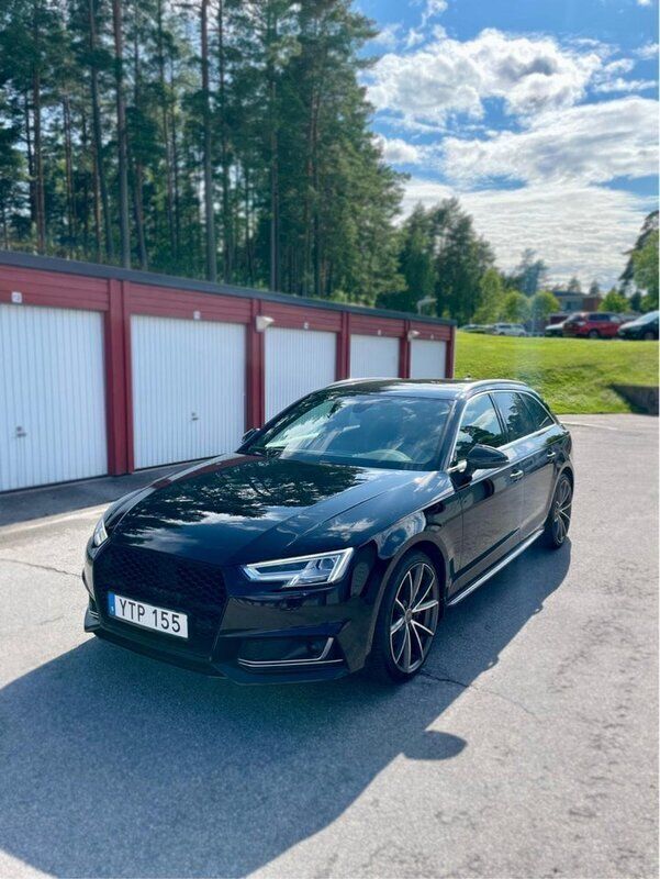 Svart Begagnad 2018 Audi A4 S-Line Kombi | 159 500 kr (Marknadspris) - Bild 1/4