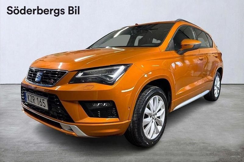 Orange Begagnad 2018 Seat Ateca 4Drive SUV | 190 000 kr (Bra pris) - Bild 1/3