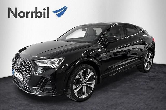 Begagnad Audi Q3 Sportback S-Line 191 HK (140 kW) 2020 Mytsvart metallic SUV