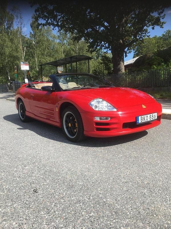 Röd Begagnad 2001 Mitsubishi Eclipse Cab | 58 000 kr - Bild 1/4